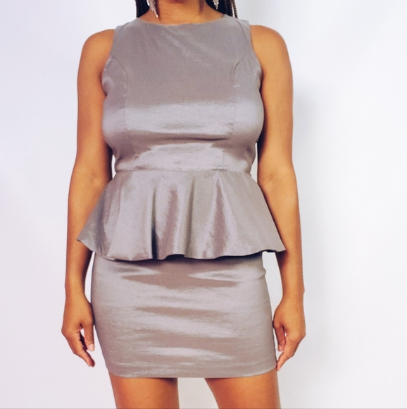 Peplum Mini Dress - Picture 3 of 6